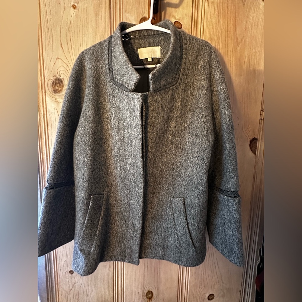 Vanessa Bruno 100% Virgin Wool Gray Jacket (FR 36 / US 4)